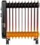 Radiatore a olio - resistenza elettrica 2500 W con termostato