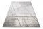 Beige-grauer Designteppich mit abstraktem Muster 