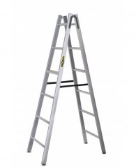 Maliarský hliníkový rebrík 2 x 6 s nosnosťou 150 kg