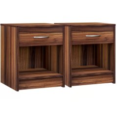 Nočné stolíky Merano 50 × 40 × 35 cm - sada 2 ks