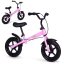 Dječji balans bicikl s ručnom kočnicom - roza