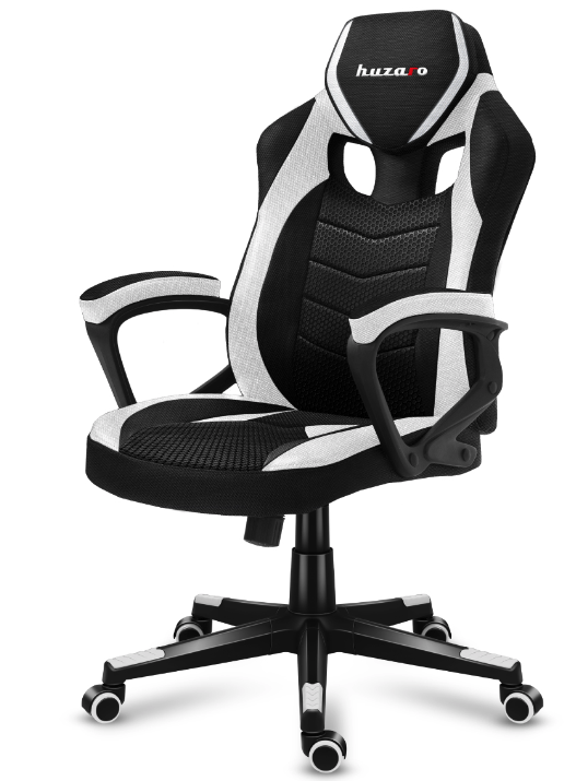 Kvalitní herní křeslo bílé barvy FORCE 2.5