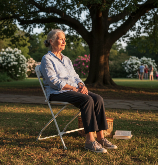 Skládací cateringová židle 49,5 x 45 x 81 cm