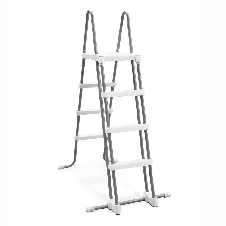 Ljestve za bazen 107 cm s protukliznim stepenicama