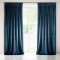 Lepe enobarvne zavese v modri barvi 140x270 cm