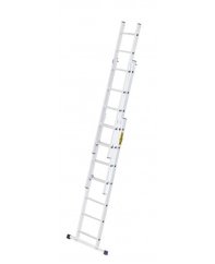 Multifunkčný hliníkový rebrík, 3 x 7 priečok a nosnosť 150 kg