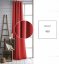 Draperie roșie pentru dormitor 140 x 260 cm
