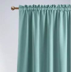 Perdea decorativă verde mentă 140 × 260 cm