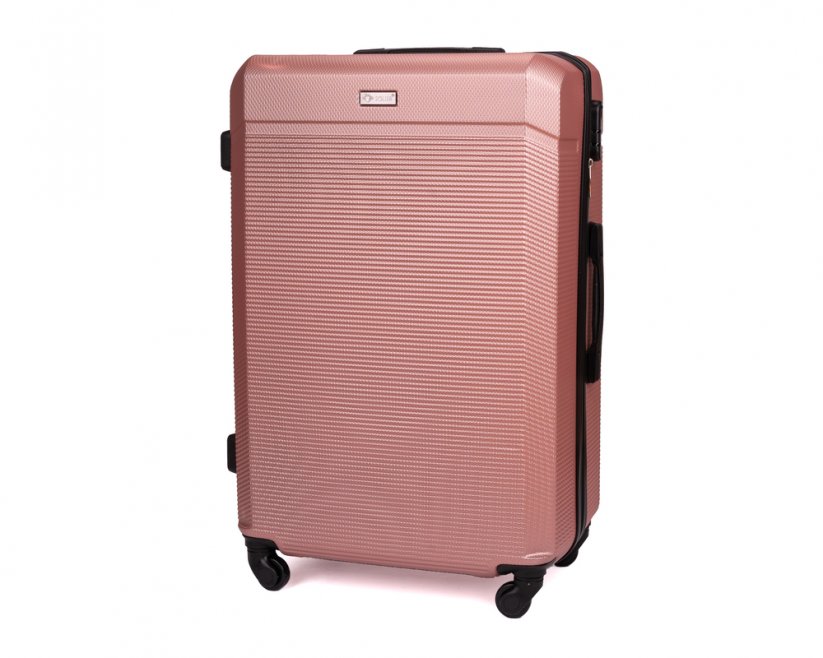 Sada cestovních kufrů STL945 pudrově růžové barvy