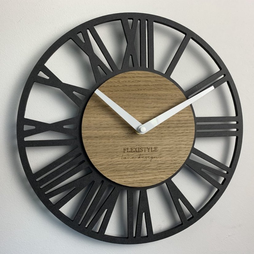 Luxus Wanduhr LOFT PICCOLO 30cm