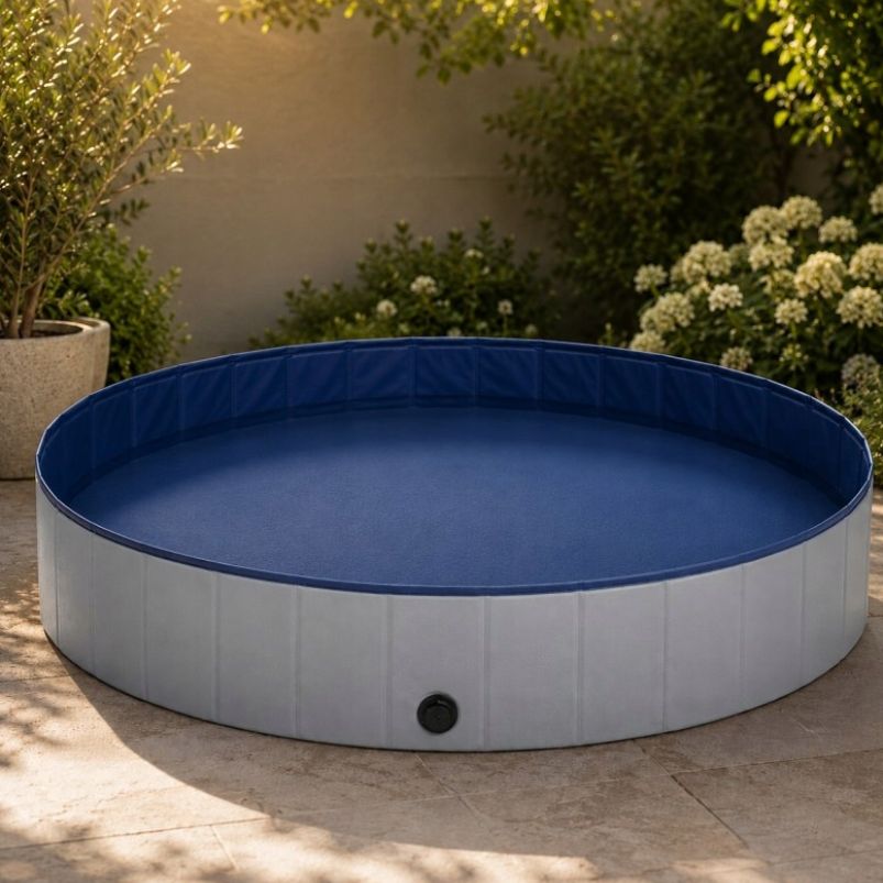 Skládací bazén pro psy 120 x 30 cm – 339 l