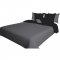 Fekete kétoldalas ágytakarók egy- és kétszemélyes ágyra