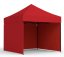 Tenda a tre pareti senza finestre