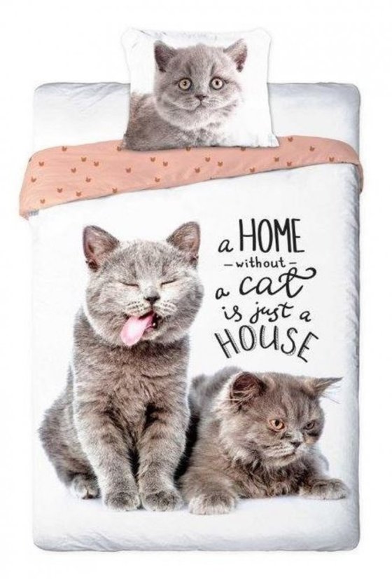 Posteľné obliečky s roztomilými mačiatkami 