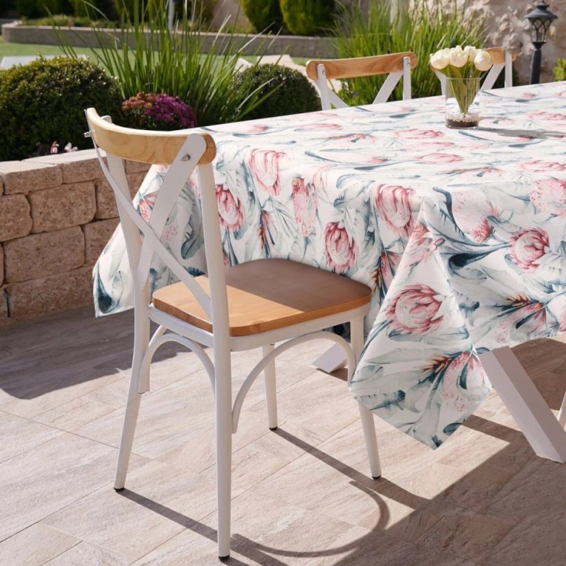 Obrus, štóla s tropickým botanickým vzorom