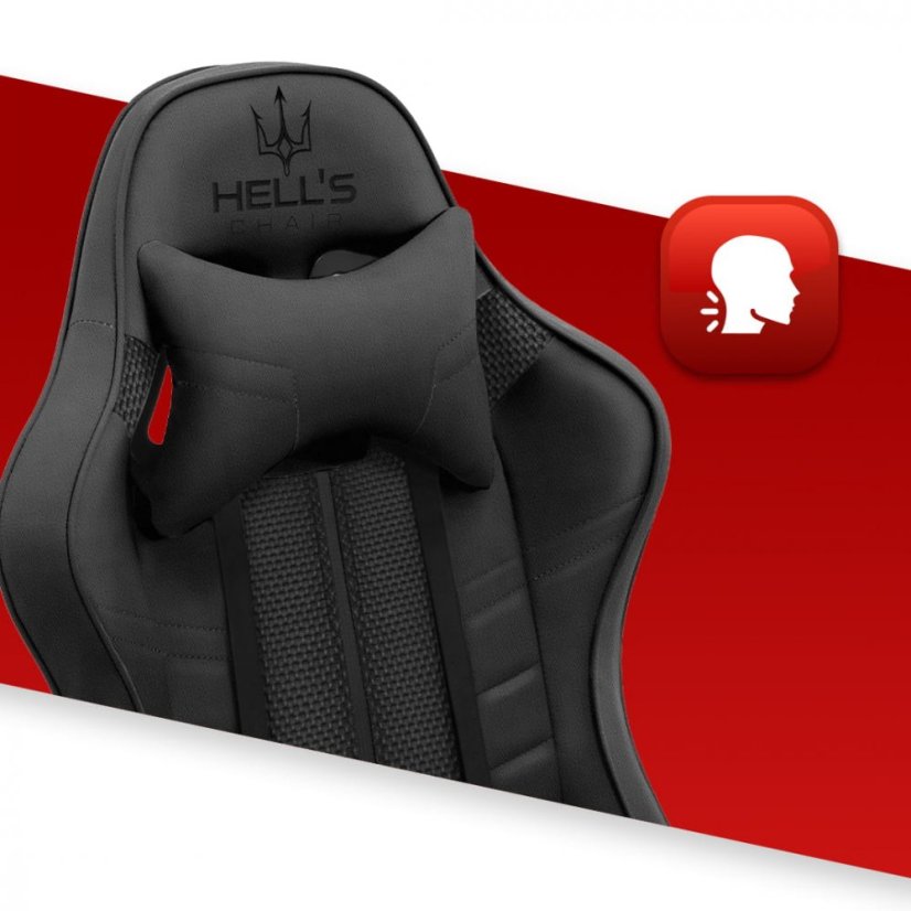 Scaun de gaming negru 1004 BLACK