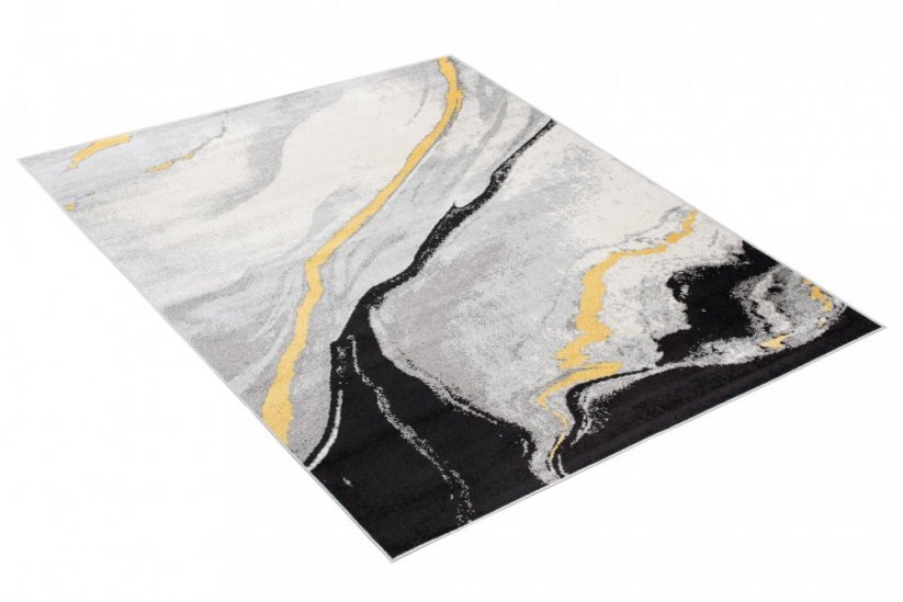 Jednoduchý moderný koberec v škandinávskom štýle s abstraktným vzorom