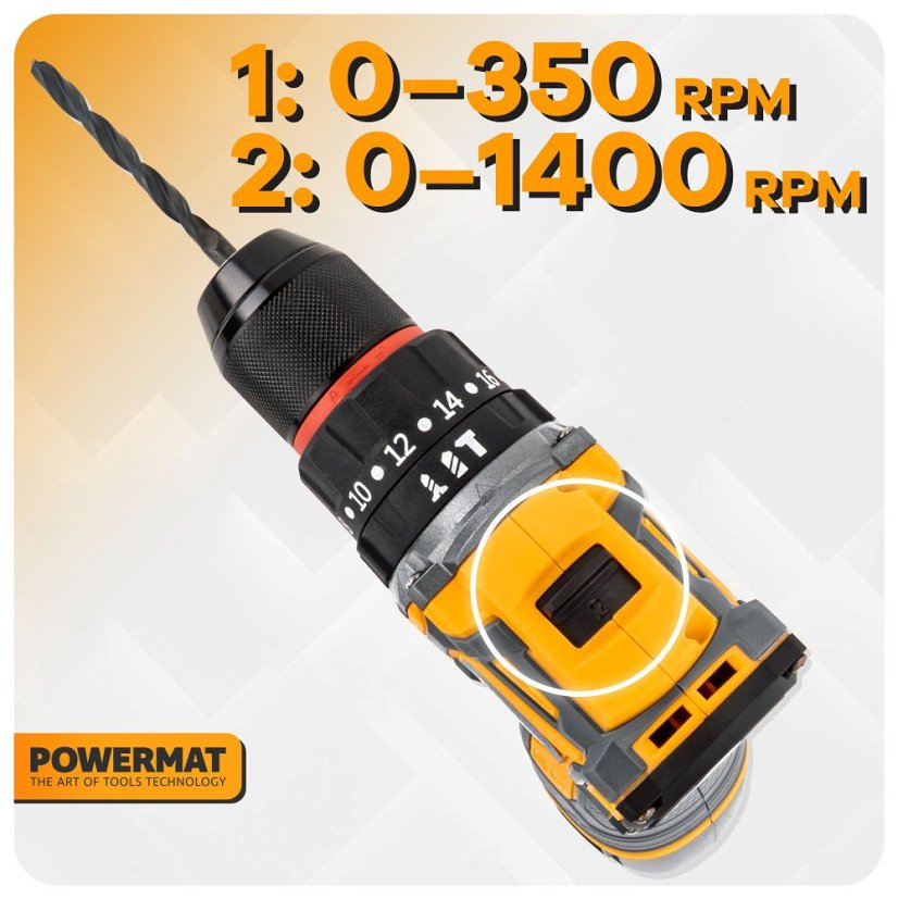 Akkuschrauber Powermat PM-WA-16.8V-1.5M