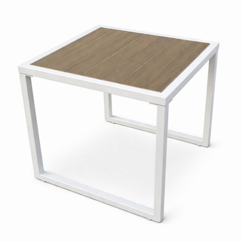 Mobilier de grădină - set de 2 balansoare și o masă
