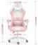 Rainbow Gamer szék - rózsaszín-fehér