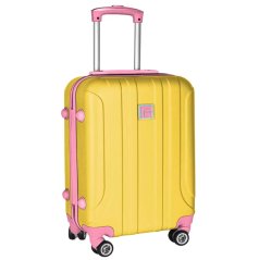 Potovalni kovček za dekleta z dimenzijami 55 x 34 x 21 cm