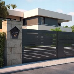 Poštni nabiralnik s ključavnico - 37 x 36,5 x 10 cm