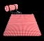 Pătură de picnic cu model roșu și alb 200 x 150 cm