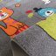 Moderni tepih za dječju sobu sa savršenim motivom životinja