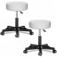 Kozmetični stol na kolesih 360°, nastavljiv - komplet 2