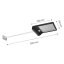 Solární pouliční lampa + dálkové ovládání SMD LED 450 lm 99-090 NEO