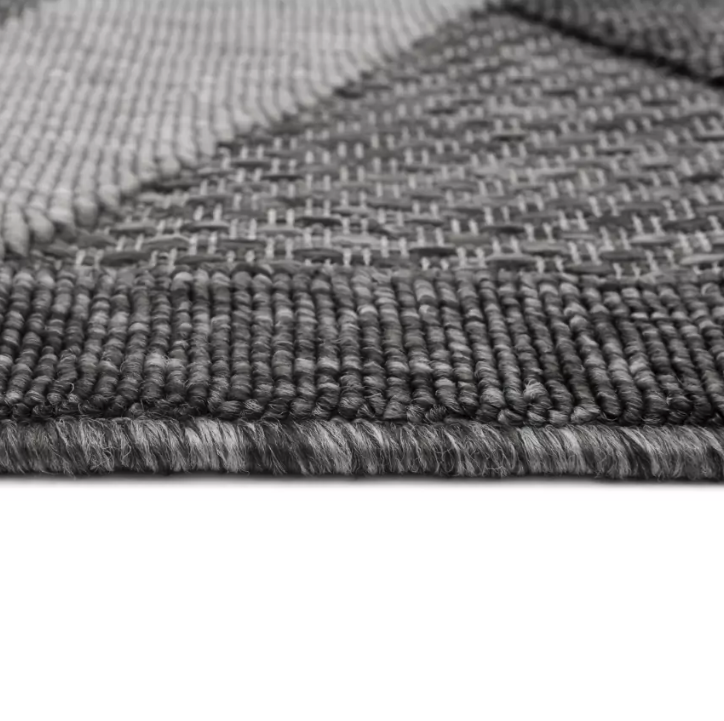 Covor gri elegant cu efect 3D CANSAS