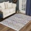 Luxus krémszínű-fehér szőnyeg színes mintával - Méret: Szélesség: 160 cm | Hossz: 230 cm