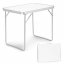 Összecsukható vendéglátóasztal 80x60 cm fehér
