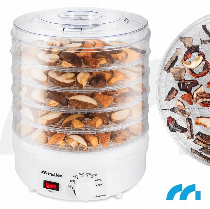Sušička potravín s 5 sitami MalTec DryMaster II 500W