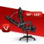 HC-1039 Gamer szék Black 