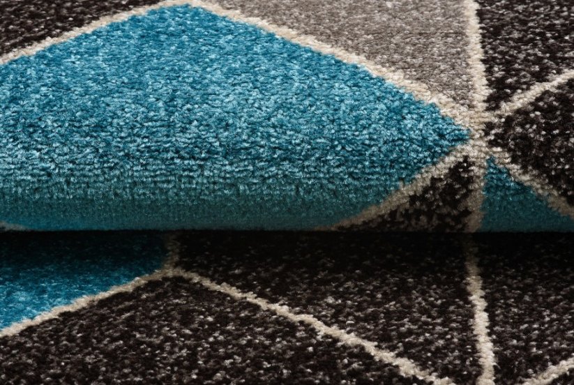 Moderní koberec s geometrickým vzorem - Rozměr koberce: Šířka: 140 cm | Délka: 190 cm