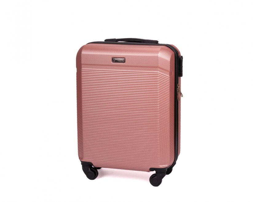 Sada cestovních kufrů STL945 pudrově růžové barvy