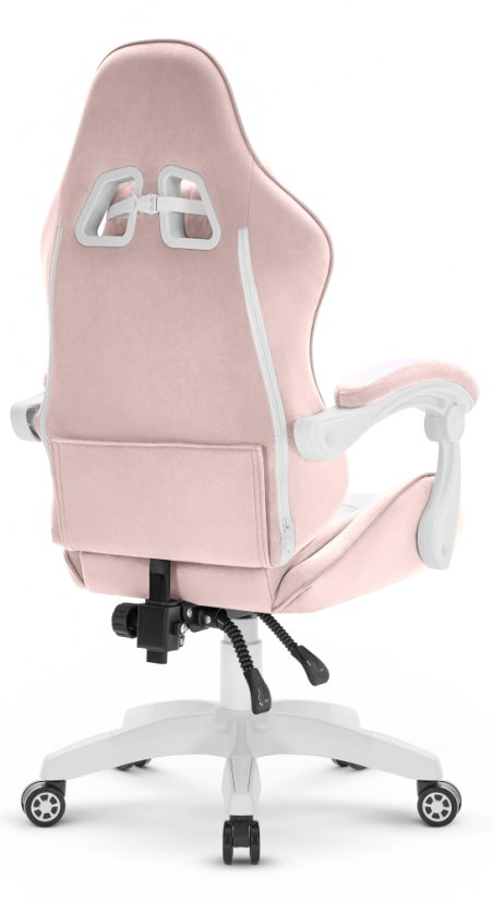 Rainbow KIDS 2.0 gyerek gamer fotel – rózsaszín velúr