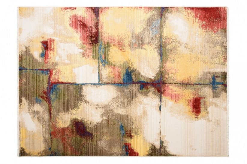 Originální koberec s abstraktním vzorem do obývacího pokoje