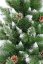 Weihnachtsbaum mit Schneeimitation auf den Ästen 220 cm hoch