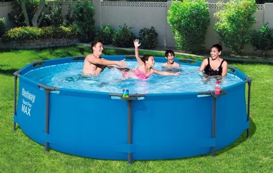 Nadzemný bazén s konštrukcou 366 cm x 76 cm