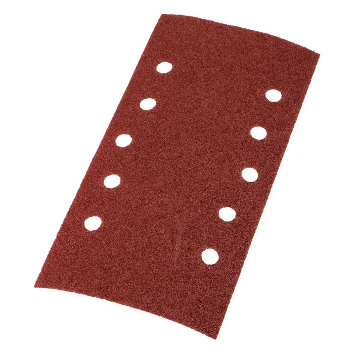 Șmirghel velcro 115 x 230 mm, K60, 5 buc, cu găuri 54H002 GRAFIT