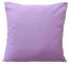 Față de pernă de într-o culoare violet - Mărimea pernei: 40x40 cm
