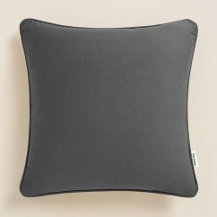 Elegantna jastučnica u tamno sivoj boji 40 x 40 cm