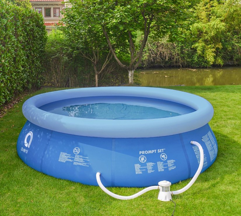 Gartenpool mit Filterung 366 x 76cm