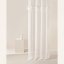 Кремава завеса FRILLA с волани на сребърни втулки 300 x 250 cm