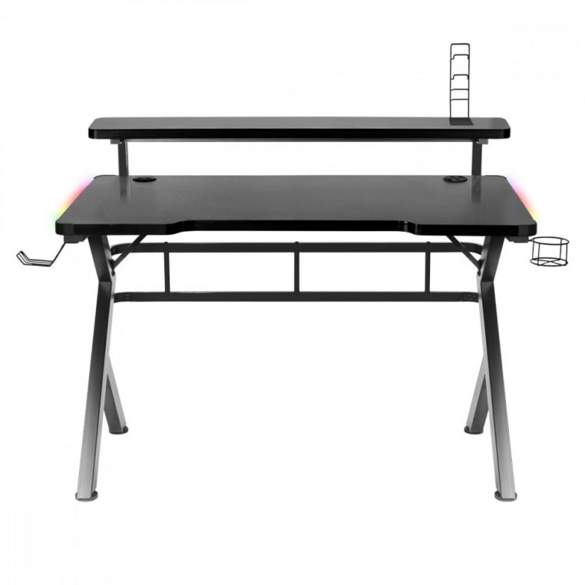 Hochwertiger Spieltisch mit RGB-LED-Beleuchtung