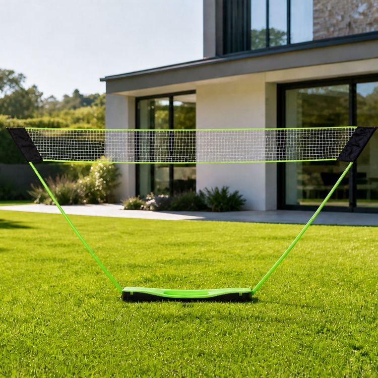 Set da badminton MovePro con rete e racchette
