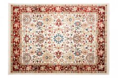 Covor oriental de culoare crem