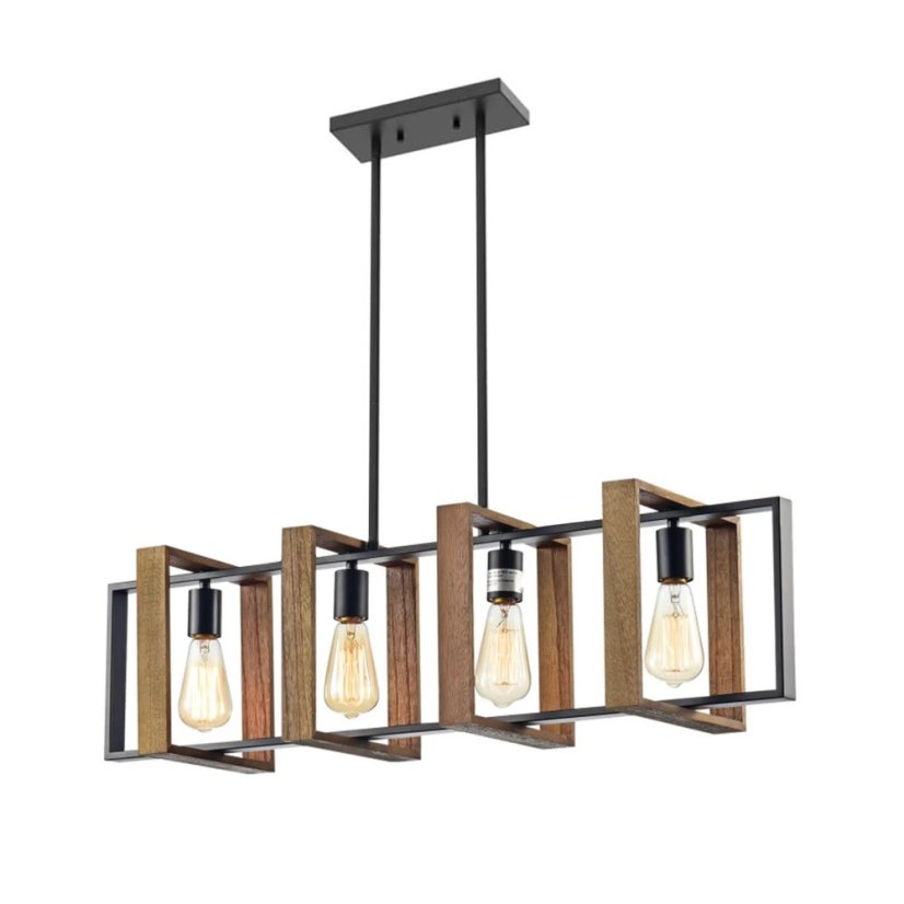 Lampă suspendată BLACK WOOD